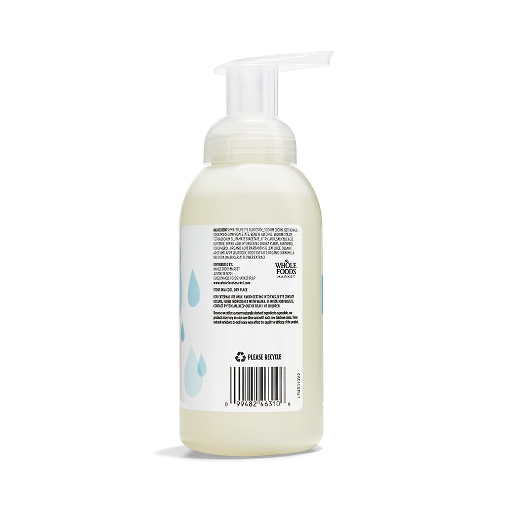 365 by Whole Foods Market, Soap Hand Foaming Fragrance Free, 12 Fl Oz