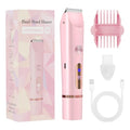 Bikini Trimmer for Women, 2-in-1 Women Electric Shaver, Type-C Rechargeable Pubic Hair Shaver Wet & Dry Waterproof, Dual Head Body Hair Remover for Sensitive Skin?