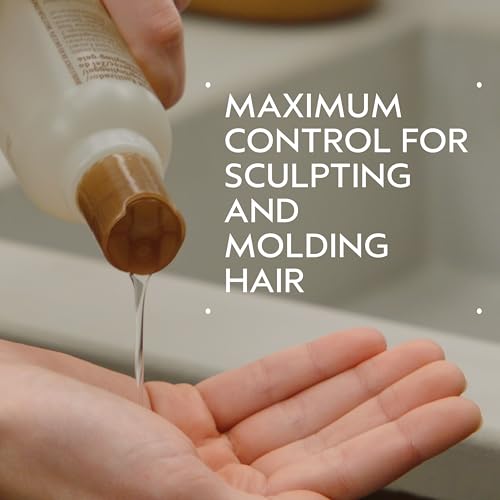 Aveda Flax Seed Aloe Strong Hold Sculpturing Gel | Adds Hold and Shine |For Molding and Sculptural Hair Styles |for Medium to Thick Hair | 8.5 Fl Oz
