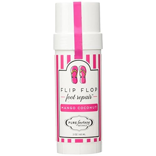 PureFactory Naturals Flip Flop Foot Repair Stick Set of 3 Lime Sugar, Mango Coconut and Orange Honey by Pure Factory