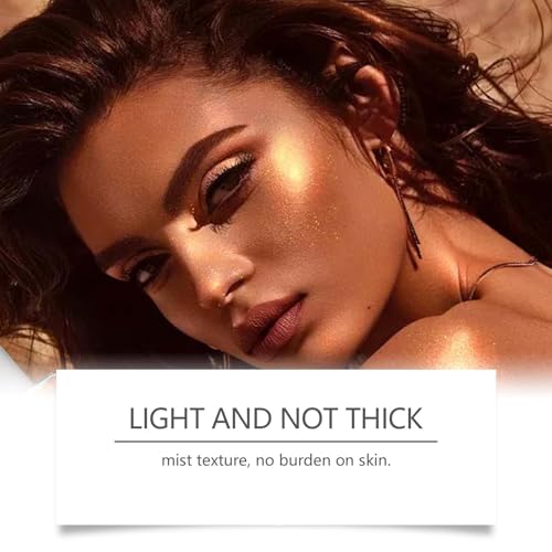 Hair and Body Glitter Spray, Perfect Glitter Hairspray Apply to Music Carnival Wedding Stage Clothing Body Shimmer Dating Makeup. 2.1 Oz
