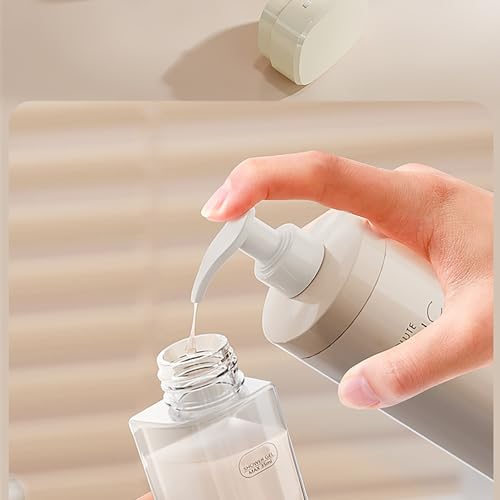 5-in-1 Camping Portable Dispenser Bottle Set, Travel Spray Bottle
