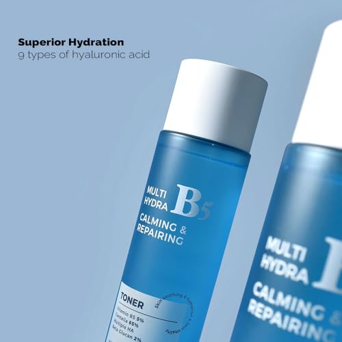 PS.PRETTYSKIN Hydra B5 Toner for Calming & Repairing-Hydrating Facial Toner-Face Toner Korean Alcohol Free, 205ml/ 6.93 Fl Oz