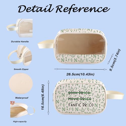 LEVLO Funny Redbone Coonhound Lovers Gifts The Anatomy of A Redbone Coonhound Clever Minds Cosmetic Bags Veterinary Mom Travel Toiletry Bags(Redbone Coonhound)