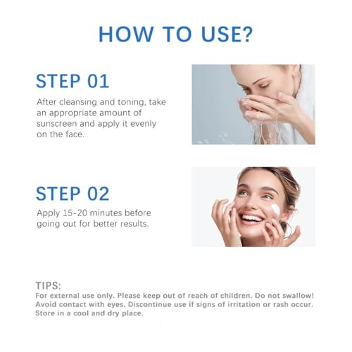 2Pcs Centella Sunscreen SPF 50, Hyalu Cica Water-Fit Sun Serum,Face Sun Screen Hydrating Non Greasy,Long-Lasting Protection for Girl Skincare.