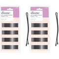 Diane Hair Bobby Pins for Women ?¢桰 Large 2.5?¢æ - Black, Curved Flat Design with Ball Tips, D428-40 Count (Pack of 2)