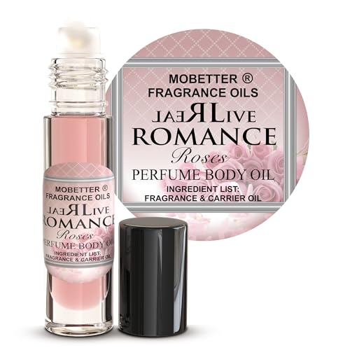 MOBETTER FRAGRANCE OILS Real Live Romance Roses Women Perfume Body Oil