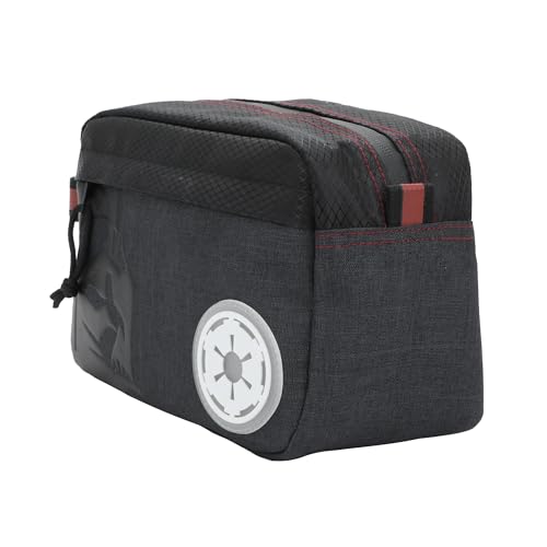 Bioworld Star Wars Toiletry Bag with Rubber Badge Imperial Logo