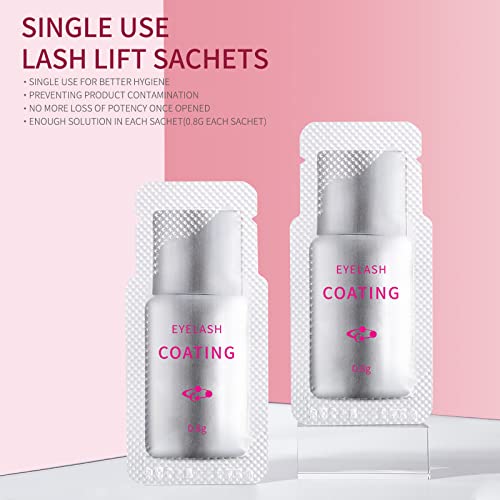 2026 Upgraded Fast Perm Lash Lift Kit Eyelash Perm Kit Eyelash Coating Lotion (Quantity: 10 Packs)
