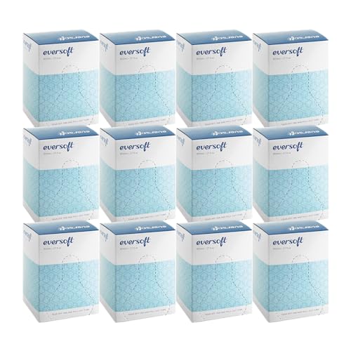 EZbrnd Eversoft General Purpose Lotion Hand Soap Refill, Bag-in-Box, Pack of 12x800ml (27.0 oz), ESO-005T (9128-12)