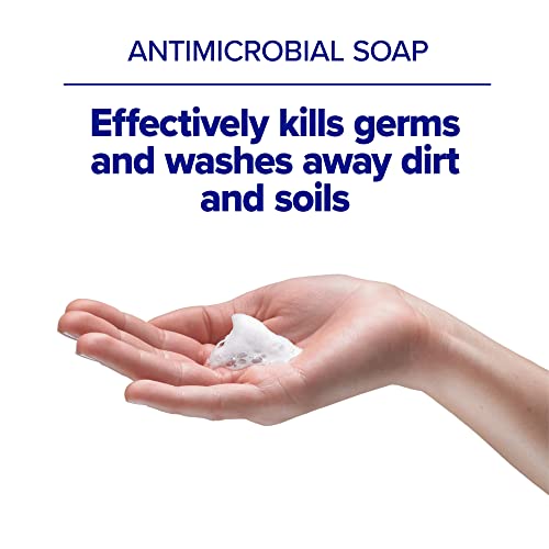 PURELL Healthcare HEALTHY SOAP 2% CHG Antimicrobial Foam, Fragrance Free, 1250 mL Foam Refill for PURELL CS4 Manual Soap Dispenser (Pack of 3) - 5181-03 - Manufactured by GOJO, Inc.