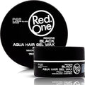 Redone Hair Styling Wax Black 150ml | Extra Hold | Gel Wax | Lime Scent | Long Lasting & Shiny Finish | For Men & Women | Professional Hair Styling Formula | Maximum Control & Smooth Texture