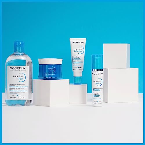 Bioderma - Hydrabio H2O Micellar Water - Face Cleanser and Makeup Remover - Micellar Cleansing Water for Dehydrated Sensitive Skin