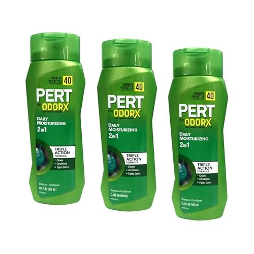 Pert Plus 2-in-1 Shampoo Plus Conditioner, Normal Hair,13.5 Fl Oz (Pack of 3)
