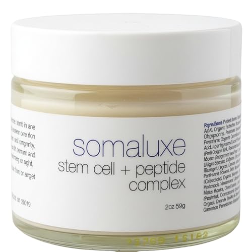 Somaluxe Plant Stem Cell + Collagen Moisturizer - Reverses Skin Aging with CoQ10 and Hyaluronic Acid
