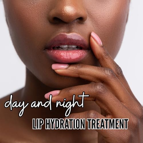 Mynena Lip Hydration Oil | Moisturizer for Very Dry Lips with Jojoba Oil | Day & Night Treatment | Mango Scent