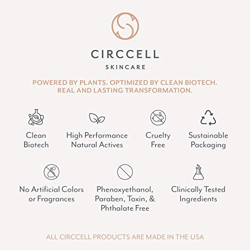 CIRCCELL Mandarin Cleansing Milk ? Hydrating & Brightening Face Cleanser with Fruit Extracts ?Anti-Aging Facial Cleanser ? Rich, Creamy Cleansing Milk Removes Makeup ? Suitable for All Skin Types