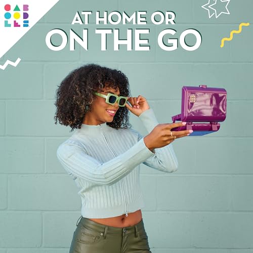 Caboodles Take It Tote, Mint, Makeup Travel Case with Large Built-In Mirror, Mint Auto-Open Tray, Snap-Tight Lid, Ideal for Quick Touch Ups On The Go (Pack of 2)