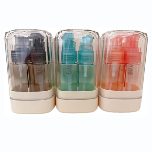 5-in-1 Camping Portable Dispenser Bottle Set, Travel Spray Bottle