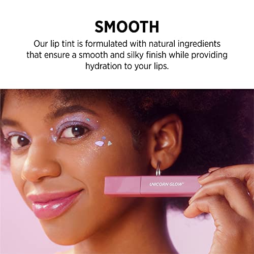 UNICORN GLOW Magnetic Matte Lip [02 Gift], Matte Lip Stain Lip Tint Matte finish Cruelty Free Vegan Made in Korea 0.14 oz. / 4 g