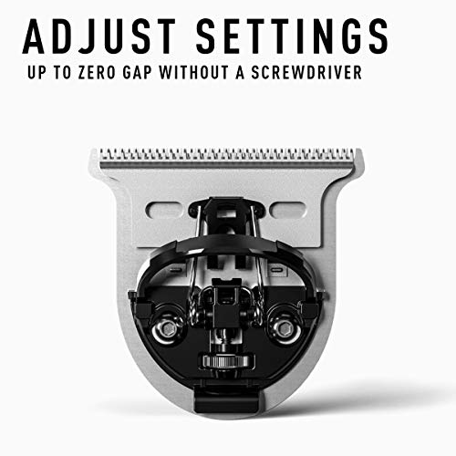 Bevel Trimmer Razor Blades Set - Square & T Blade Trimmer for Face, Head & Body