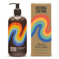 Bathing Culture, Organic Mind + Body Wash, Natural, Biodegradable, Vegan Personal Care, All Natural Organic Body Wash for Women and Men, PCR Plastic Bottle, 16 oz, Cathedral Grove