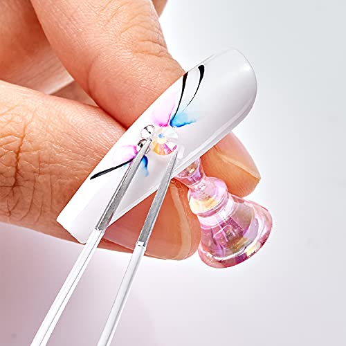 Makartt Acrylic Nail Stand Nail Practice Stand Magnetic Nail Tips Practice Bundle with Makartt Solid Builder Nail Gel Kit for Nail Extension,All in One Hard Gel
