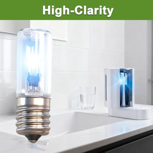 4PCS E17 3W 10V Light Bulbs Replacement Compatible with Philips Sonicare Charger Base HX6150 HX6160/D HX7990