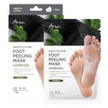 Ariul Smooth & Pure Foot Peeling Mask, Exfoliating Peeling mask, Korean Skin Care, 2 Pairs (Charcoal)