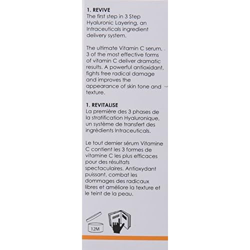 Intraceuticals Booster Vitamin C+3 Serum, 0.51 Fluid Ounce