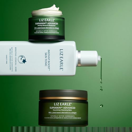 Liz Earle Superskin Advanced Firming Serum Face Moisturizer - Anti Aging Facial Firming Cream & Serum - Helps Reduce the Appearance of Fine Lines & Wrinkles (50ml)