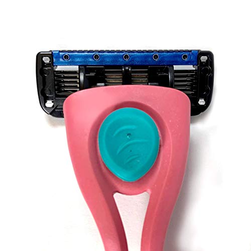 Preserve Coral Pink POPi Shave 5 Razor System, 5 Blade Cartridge, Modern Style, Plastic Material, Unisex, 6 Count Bundle
