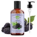 Natural Born Oils Black Raspberry Seed Oil, 8oz, Organic, Cold-Pressed, Antioxidant-Rich, Skin Rejuvenation, Hair Vitality