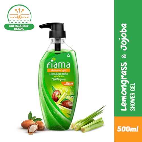 Fiama Shower Gel, Lemongrass and Jojoba, 550ml