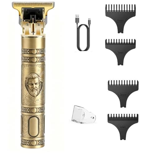 Beard Trimmer for Men Cordless Hair Clippers with LCD Display Professional Gooming Set Haircut Trimmers Rechargeable Shaver Gift for Kid Boyfriend Boy Family