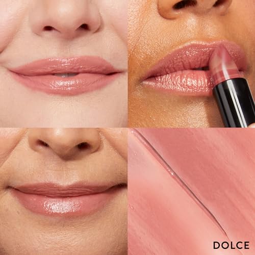 LAURA GELLER NEW YORK Italian Marble Sheer Lipstick, Dolce + Modern Classic Invisible Color Locking Lip Liner, Clear