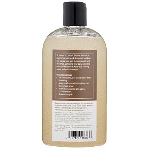 St James of London Mandarin & Patchouli Body Wash, 16.9 Fl Oz