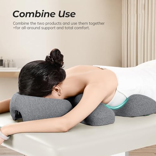 Face Down Pillow & Massage Pillow Relief Comfort Bundle