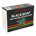 African Formula Black Soap 3.5 Ounce Shea Butter & Aloe Vera (103ml) (3 Pack)