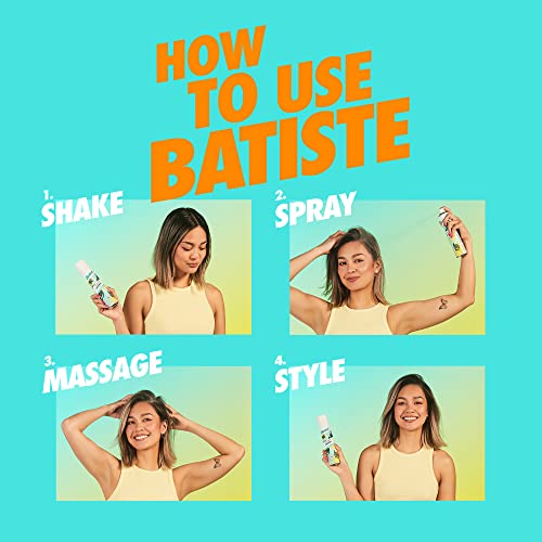 Batiste Dry Shampoo, Tropical, 6.73 Ounce (Packaging May Vary) (Pack of 2)