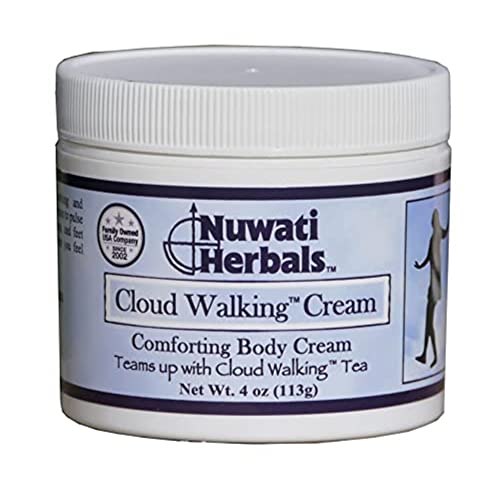 Nuwati Herbals Cloud Walking ? Comforting Body Cream with Lavender, St John¡¯s Wort, Chamomile, 4 Ounces