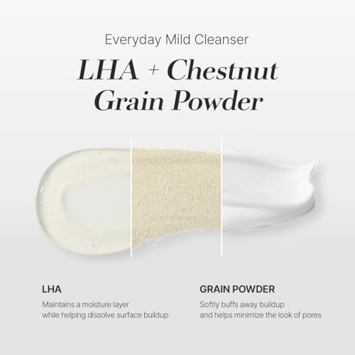 starlike White Pore LHA Fresh Gel Cleanser I LHA & Fine Grain Powder I Daily Mild Face Wash I Helps Reduce Whiteheads Buildup I Fresh & Luminous Looking Glow I Korean Skincare I 6.76 Fl oz (200ml)