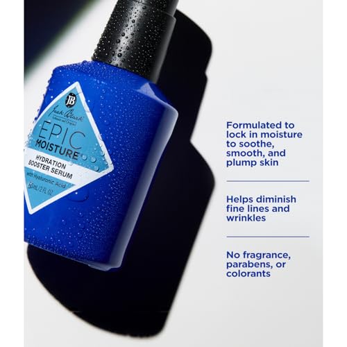 Jack Black Epic Moisture Hydration Booster Serum for Men ? Lightweight Men¡¯s Face Moisturizer & Anti-Wrinkle Skin Care, 2 Fl Oz
