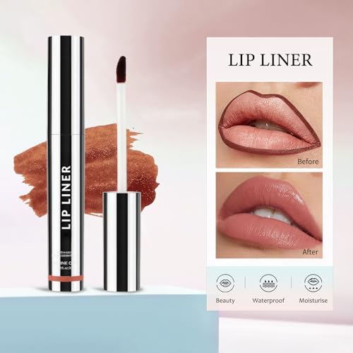 aopoka Peel Off Lip Liner Stain Velvet Tint ? Long-Lasting, Moisturizing, Non-Sticky Matte Lip Lacquer, Highly Pigmented, Smudge-Proof Liquid Lipstick Makeup #Purple