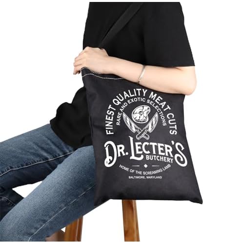G2TUP Movie Inspired Gift Dr L B Reusable Canvas Tote Bag H L Fan Handbag