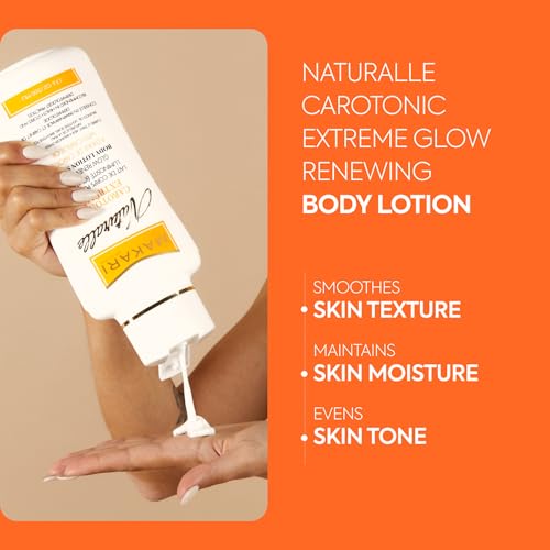 MAKARI Carotonic Extreme Body Lotion (17.6 oz) | Fights Excess Oil Production | Helps Fade Body Scars and Marks | Skin Brightening Formula | Helps Resist Aging and Promotes Healthy Radiance