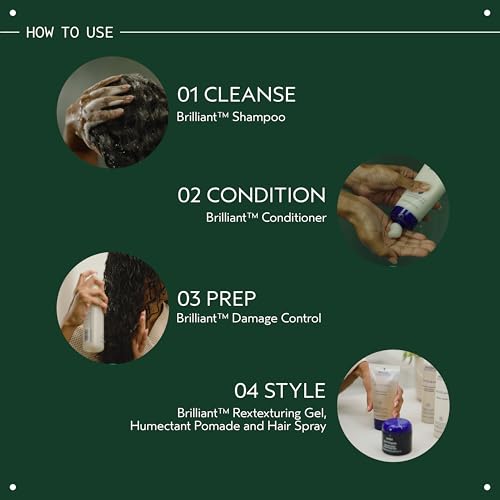 Aveda Brilliant Humectant Pomade | Enhances Curl | Adds Shine and Definition | for Wavy, Curly & Coily Hair Types | Jasmine, Rose, Clove Aroma | 2.5 Ounce