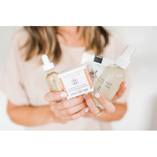 Little Seed Farm Elasticity Serum - Skin Care Toning and Firming Face Serum - Net Wt. 4 fl oz