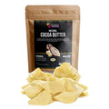 Natural Cocoa Butter Chunks, 2 lbs Unrefined Raw Body Butter, Perfect for DIY and Craft Projects, Organic Butter Keep Scars Away, Premium Raw Butter From Ghana, West Africa (2 lbs)