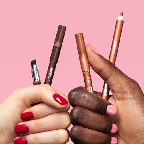 PUPA Milano Multiplay Eye Pencil - Multipurpose Pencil - Suitable For Sensitive Eyes - Soft And Smooth Texture - Paraben Free - Ophthalmologist Tested - Amazing Color - 74 I Love Brownie - 0.04 Oz